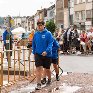 Entraîneur au club d'athlétisme de La Louvière