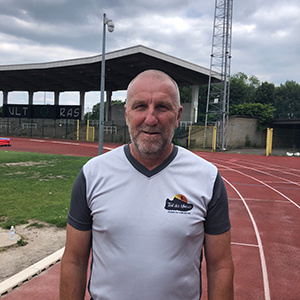 Entraîneur au club d'athlétisme de La Louvière