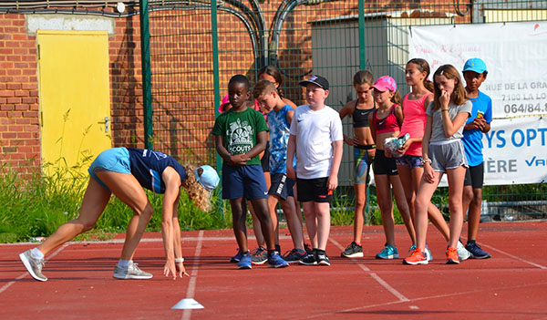 Activités stage d'initiation Royal ACLO - Club d'athlétisme à La Louvière